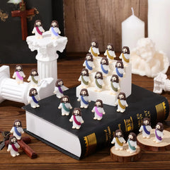 Easter Jesus Toys, Mini Easter Jesus Figurines, Decorative Multifunctional Party Favors, Sunday School Crafts, Multiple Specifications
