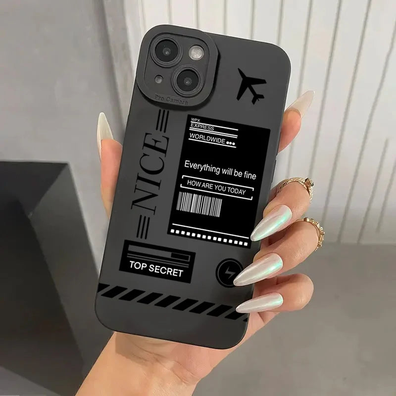 Travel-inspired back cover for Xiaomi Mi 11 Lite 5G, 14T, 14, 13T, 13, 12T, 12, Poco X7, F5, X5, X3, X6, M6, F6 Pro