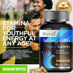 Obtenez une solution sûre et efficace du supplément masculin Ashwagandha, durée insérable