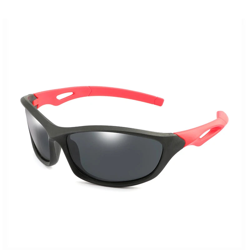 Enfants garçon sport lunettes de soleil TR90 Cool lunettes de soleil lunettes extérieures Protection UV lunettes équilibre voiture glisser nuances enfants lunettes