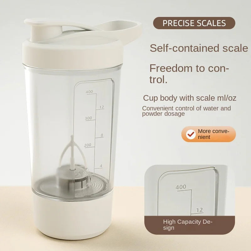 Nouveau Shaker à agitation automatique, Rechargeable par Usb, pour shakes de protéines et remplacement de repas, tasses de mélange portables
