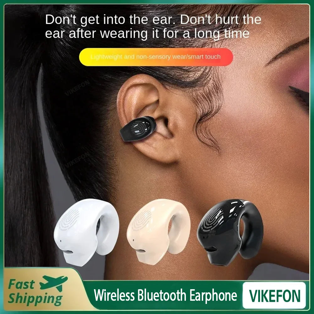Écouteurs sans fil Bluetooth 5.3, oreillettes intra-auriculaires simples, étanches, TWS, mains libres, pour sport