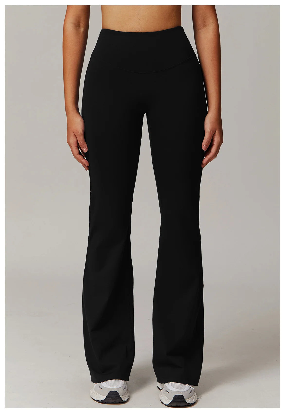 Taille haute pantalon à jambes larges Leggings femmes collants Fitness cloche-bas Yoga élastique Leggings Push Up gymnastique entraînement pantalon évasé