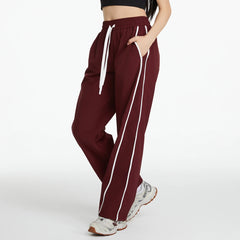 Women's sports pants, cool, windproof, outdoor mountaineering, loose fit, casual, wide legs, quick-drying, sun protection, summer