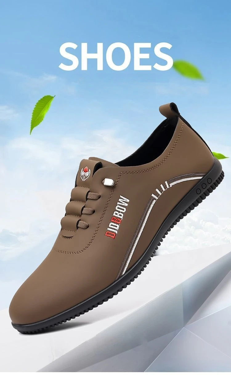 Chaussures en cuir pour hommes mode semelle souple hommes mocassins confortables chaussures de marche légères chaussures plates pour homme mocassins Zapatillas Hombre