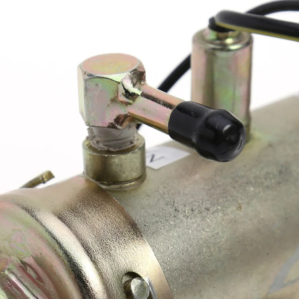12V fuel pump, car parts, red faceted cube, replacement accessory, medium distillation pump