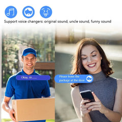 Tuya sonnette avec caméra sans fil Bundle vidéo sonnette WIFI HD téléphone extérieur porte cloche caméra sécurité vidéo interphone IR nuit