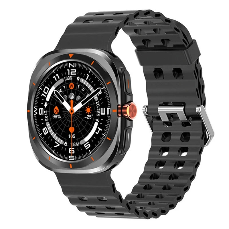 2025 nouvelle montre intelligente GT7 Ultra 1.52 pouces AMOLED HD affichage Bluetooth parlant sport Smartwatch hommes femmes montre cadeau