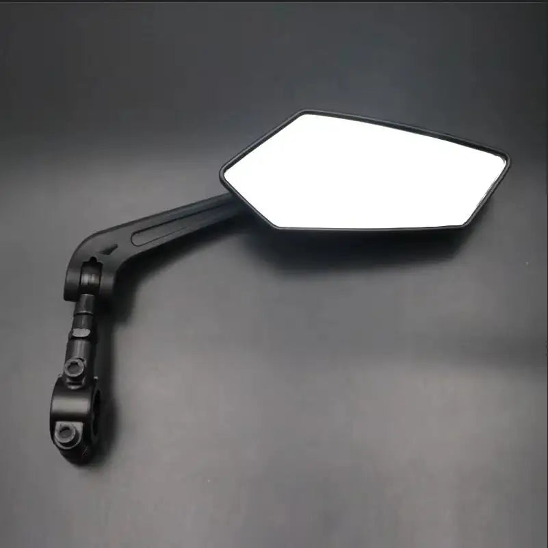 Rétroviseur de vélo VTT HD réflexion miroir batterie vélo réglable miroir accessoires d'équitation en plein air