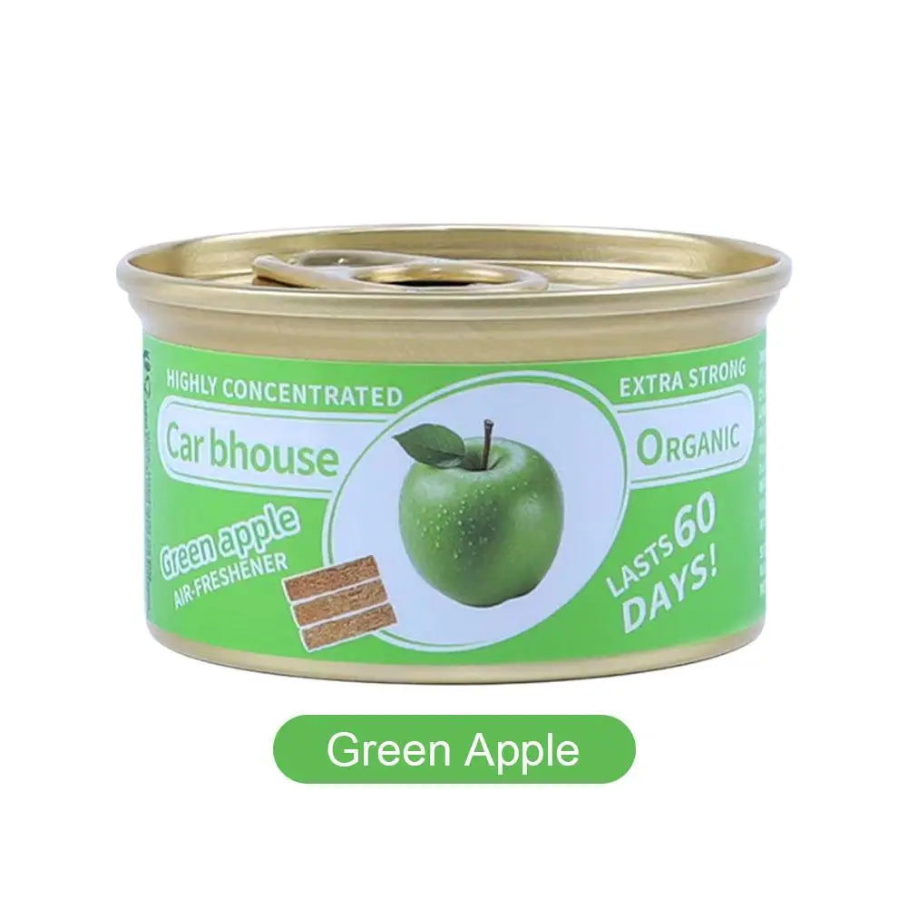 Car air fresheners, fragrance, canned wood blocks, coffee flavor, long-lasting, automotive aromatherapy, car air freshener supplies