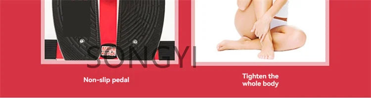 Mise à niveau de la plate-forme amincissante des jambes pour adelgazar le ventre, Machine amincissante gauche et droite pour femmes, pédale d'alpinisme sportive, Fitness Eq