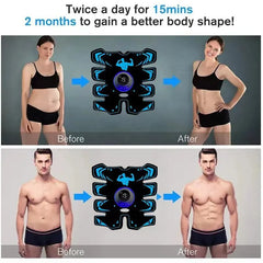 Masseur musculaire rechargeable USB bras ABS 3 en 1, coussin d'entraînement sans fil intelligent, Fitness, entraînement Abdominal, corps électrique