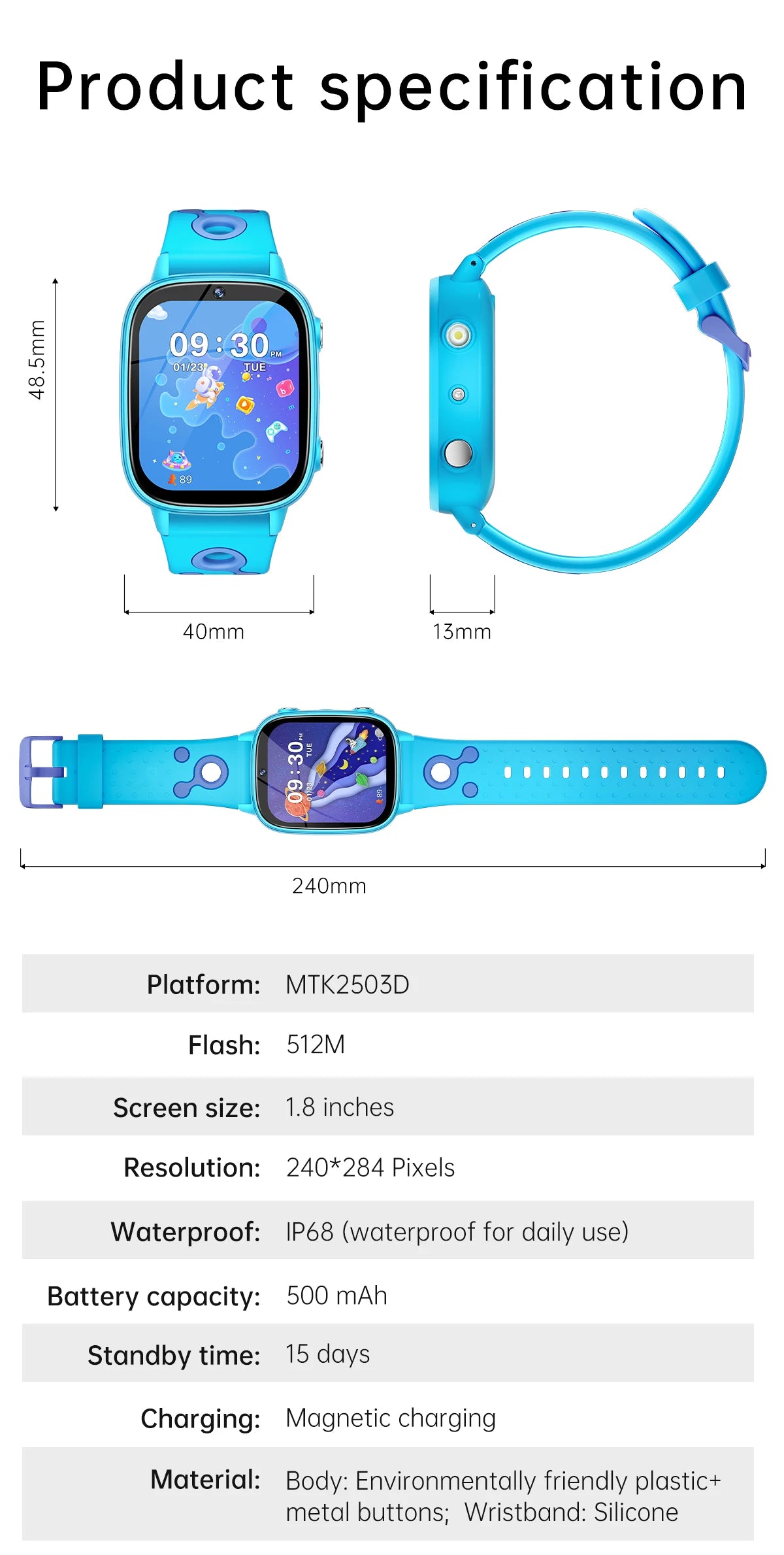 2025 nouveaux enfants jouet jeu montre HD écran tactile caméra 26 jeux surveillance du sommeil réveil calculatrice cadeau d'anniversaire garçon fille