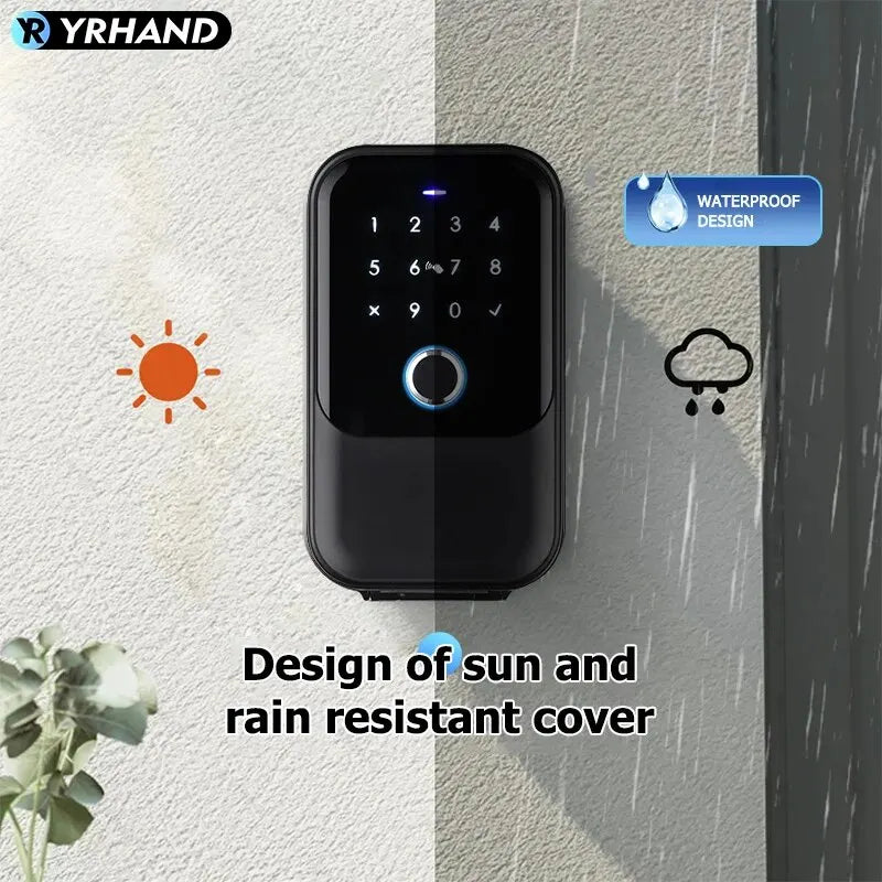 TTlock-Boîte de verrouillage à clé intelligente, sans fil, électronique, application, code numérique, Bluetooth, coffre-fort pour hôte