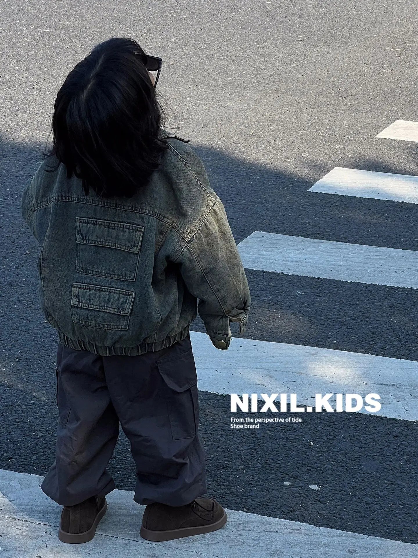 Bottes de neige en cuir véritable pour enfants, peluche, daim, semelle souple, rinçage, extérieur, chaud, garçons, filles, taille 22-33, hiver