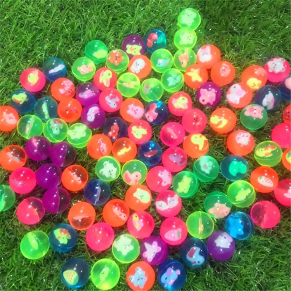 10 pièces boule rebondissante colorée 25mm balles rebondissantes nuage jouets d'eau pour jeux de Sport jardin