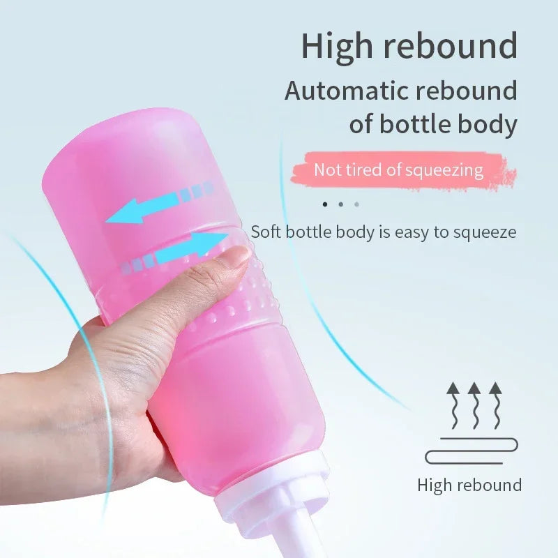 Baby Showers Mamma Peri Bouteille pour les essentiels post-partum Soins féminins MomWasher pour la récupération périnéale Nettoyage après la naissance 500ML