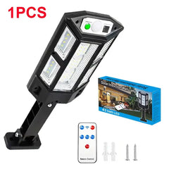 10000W lampe solaire extérieure Ultra puissantes lumières extérieures solaires 320° éclairage à large gamme luminosité projecteurs de rue réglables