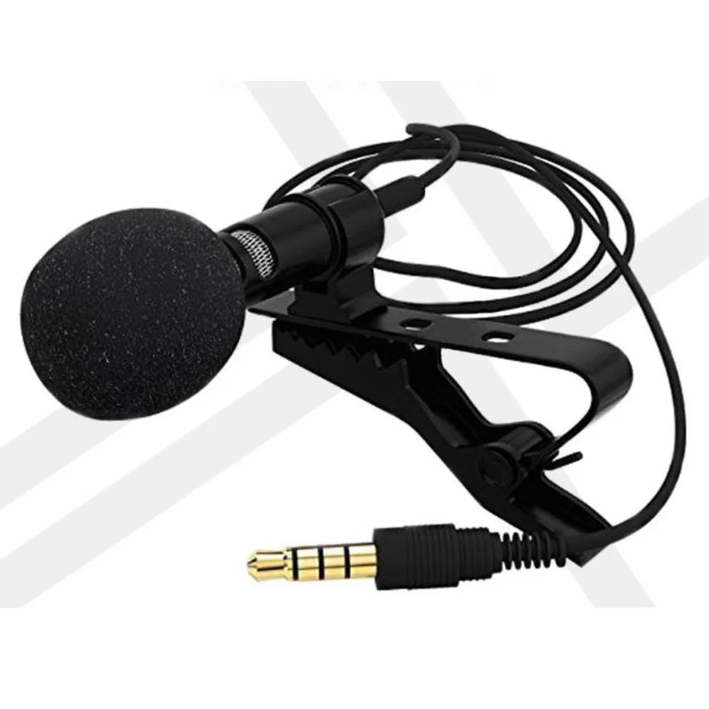 Mini Microphone Portable à condensateur, micro Lavalier à revers, usb c, filaire, Mikrofo/Microfon, pour téléphone et ordinateur Portable, avec prise casque