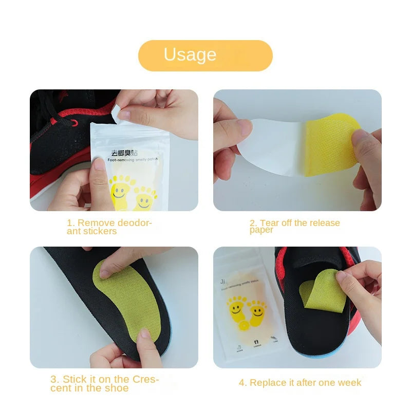 Désodorisants pour chaussures, autocollants dépistolet ants, absorbant les odeurs, l'offre elles intérieures de sueur, Cisco à chaussures, dépistolet ant frais