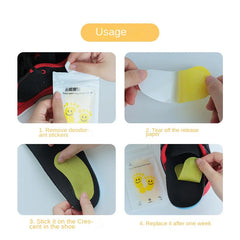 Désodorisants pour chaussures, autocollants dépistolet ants, absorbant les odeurs, l'offre elles intérieures de sueur, Cisco à chaussures, dépistolet ant frais