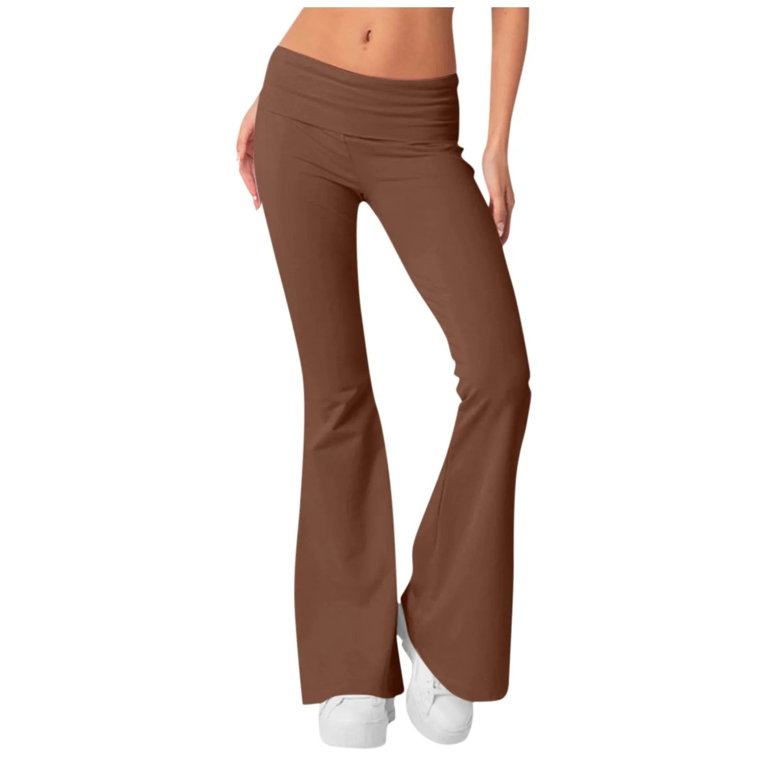 Leggings évasés pour femmes, taille haute, jambes larges, pantalons de Yoga, collants d'entraînement, de Fitness, de sport, vêtements amincissants décontractés