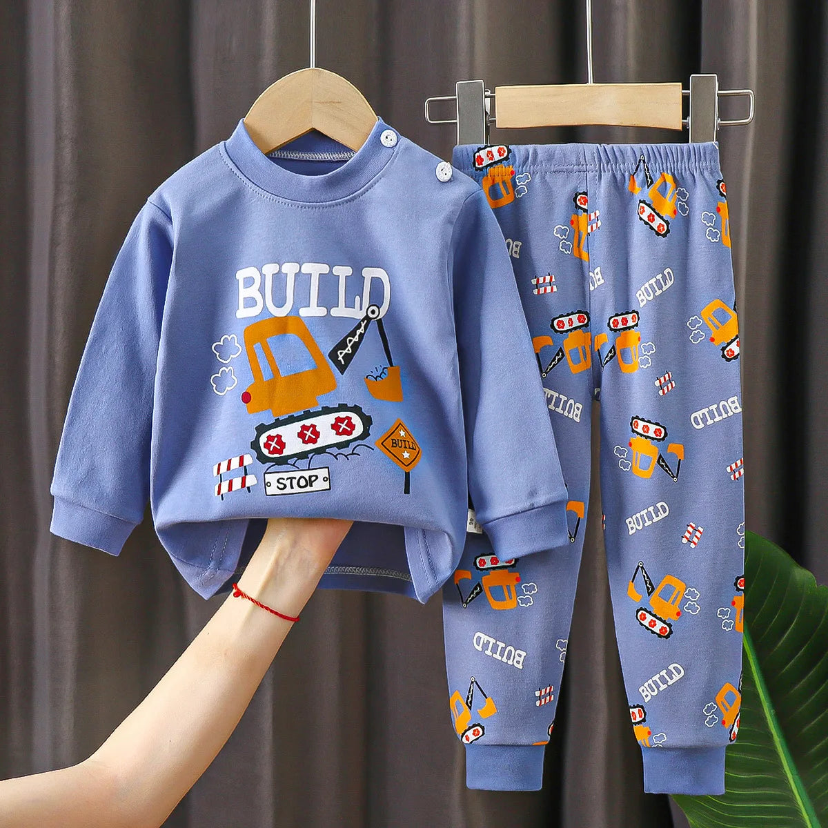 Vêtements pour enfants ensembles pour enfants vêtements pour enfants garçons filles coton automne hiver vêtements pantalons vêtements de nuit sous-vêtements