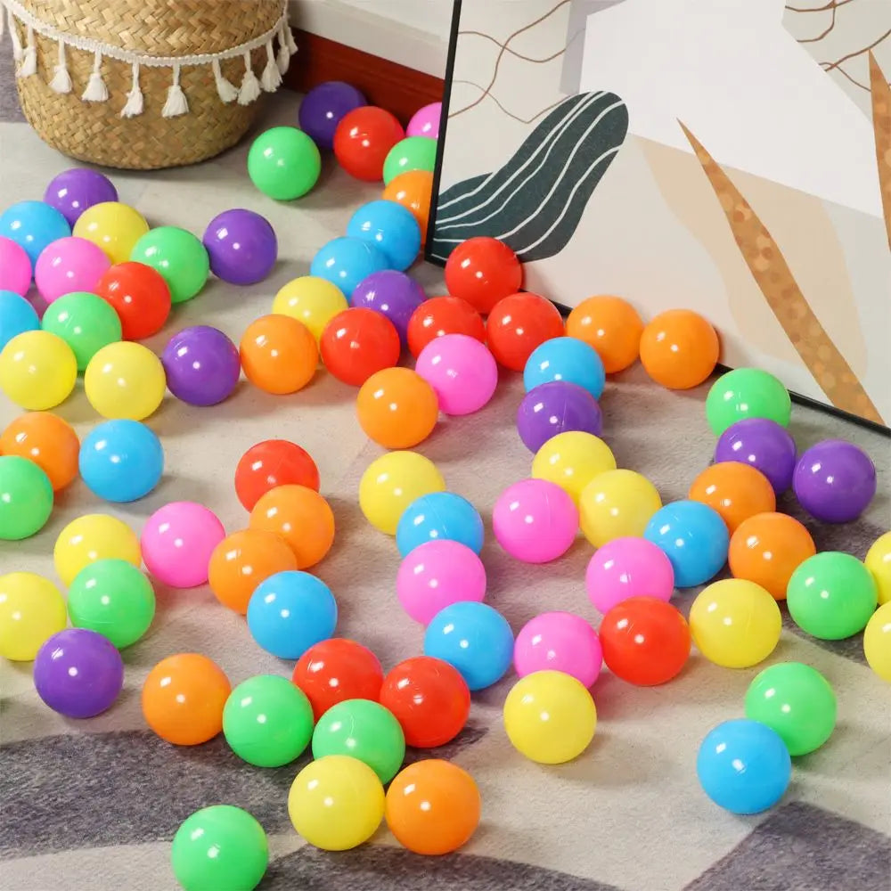 100 pièces balle de Sport en plein Air coloré piscine d'eau douce océan vague balle bébé enfants jouets drôles ballons à Air anti-Stress écologiques