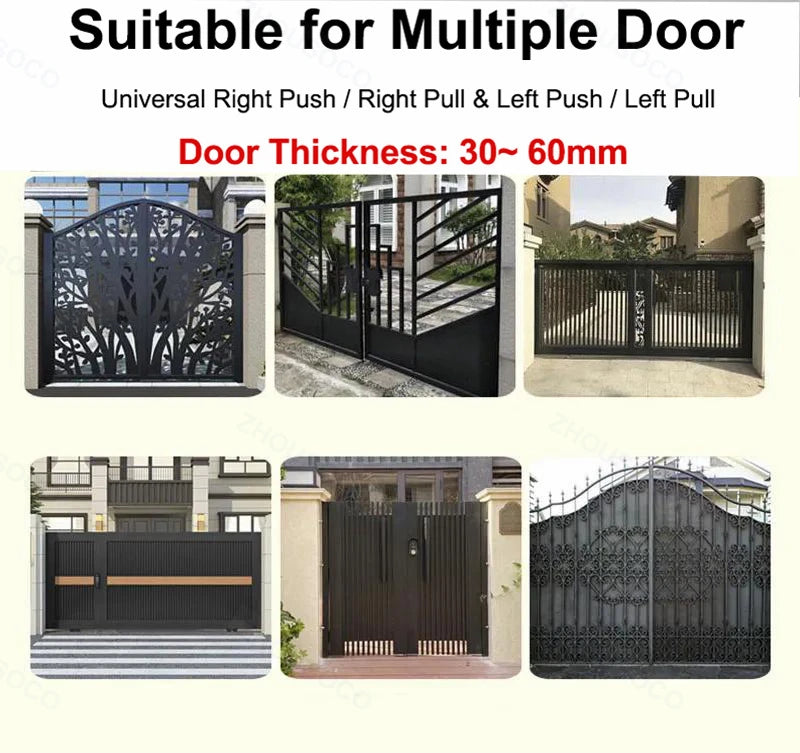 Serrure de porte intelligente électronique sans clé, serrure à empreintes digitales, étanche, Tuya, télécommande WiFi, Bluetooth, carte d'application TTLock, code numérique