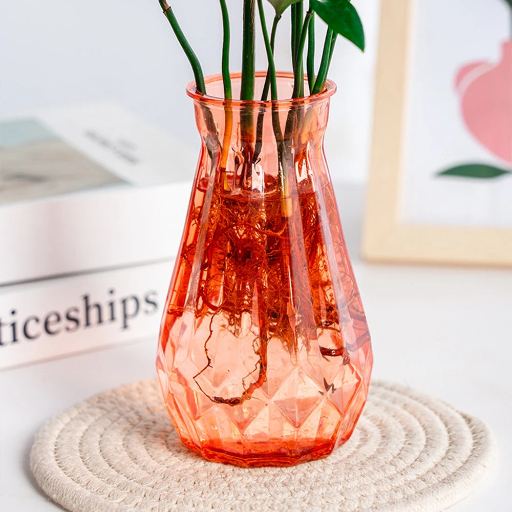 Vase à fleurs nordique, décoration de salle, décoration de maison moderne, accessoires d'intérieur, ornement de chambre à coucher, Table de jardin, Vase décoratif pour plantes