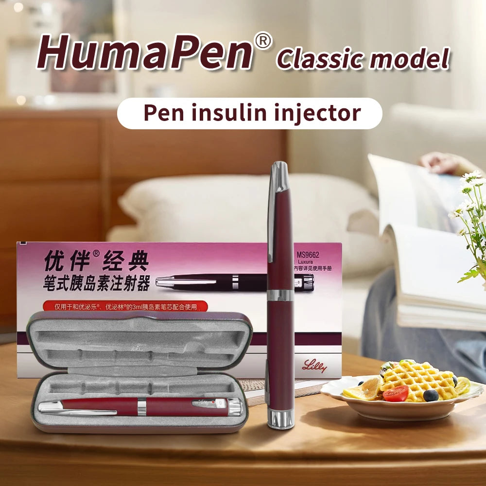 HumaPen – stylo d'injection de sucre dans le sang pour adultes, 3ml, dose contrôlée, soins de santé indolores, diabète et perte de poids