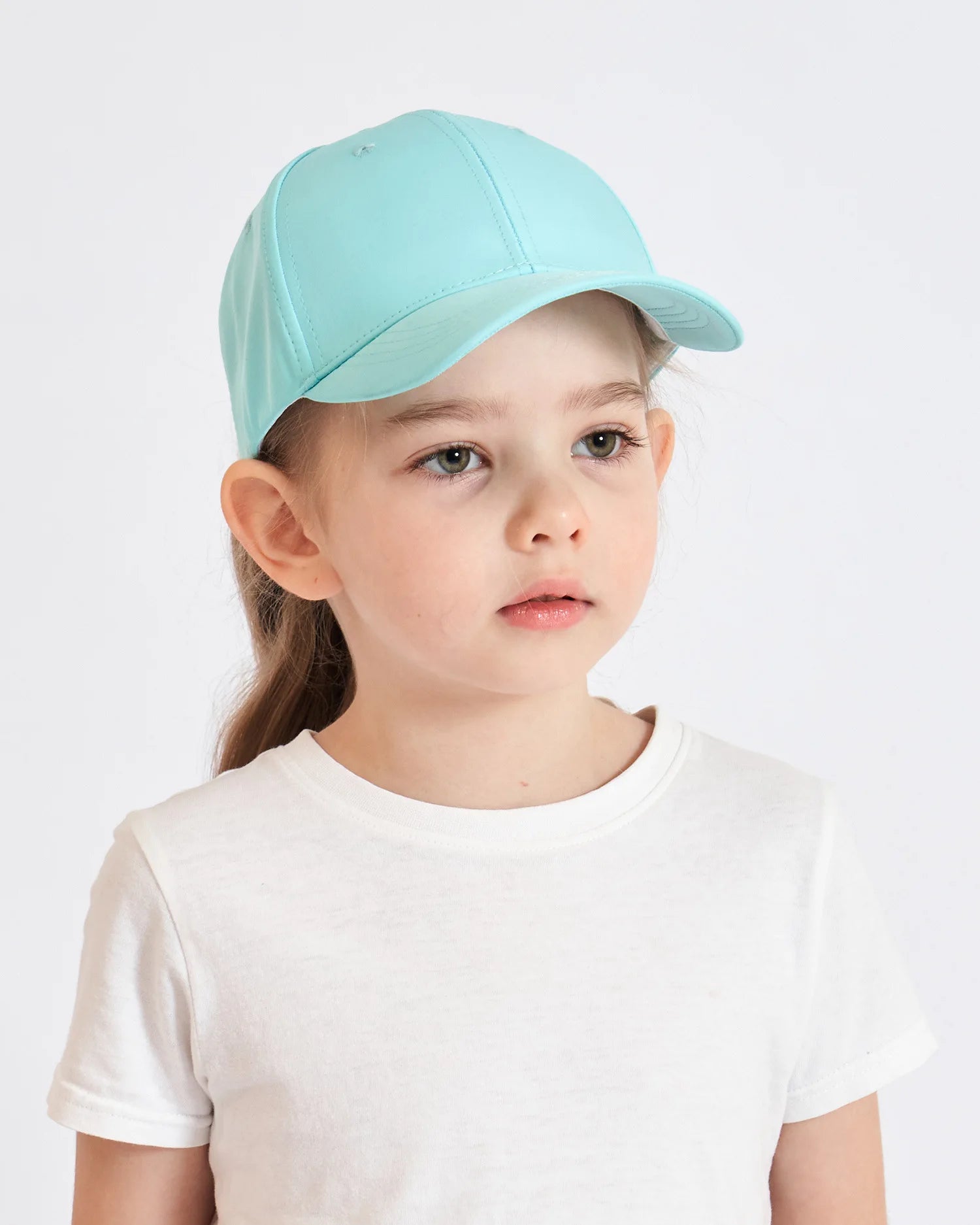 Casquette de Baseball pour Enfant Fille et Garçon, Chapeau de Soleil, Dos Creux, Queue de Cheval, Snapback Hip Hop, Os Réglables