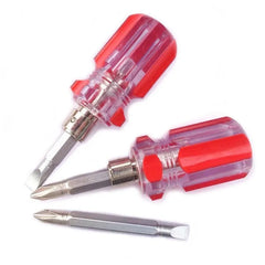 Kit de tournevis, Mini petit tournevis à tête de radis Portable, poignée transparente, réparation outils manuels, réparation de voiture de précision