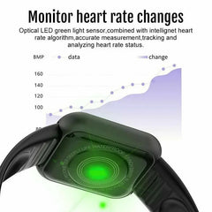 Montre intelligente multifonctionnelle pour hommes et femmes, téléphone connecté Bluetooth, musique, bracelet de sport de fitness, moniteur de sommeil, montre intelligente
