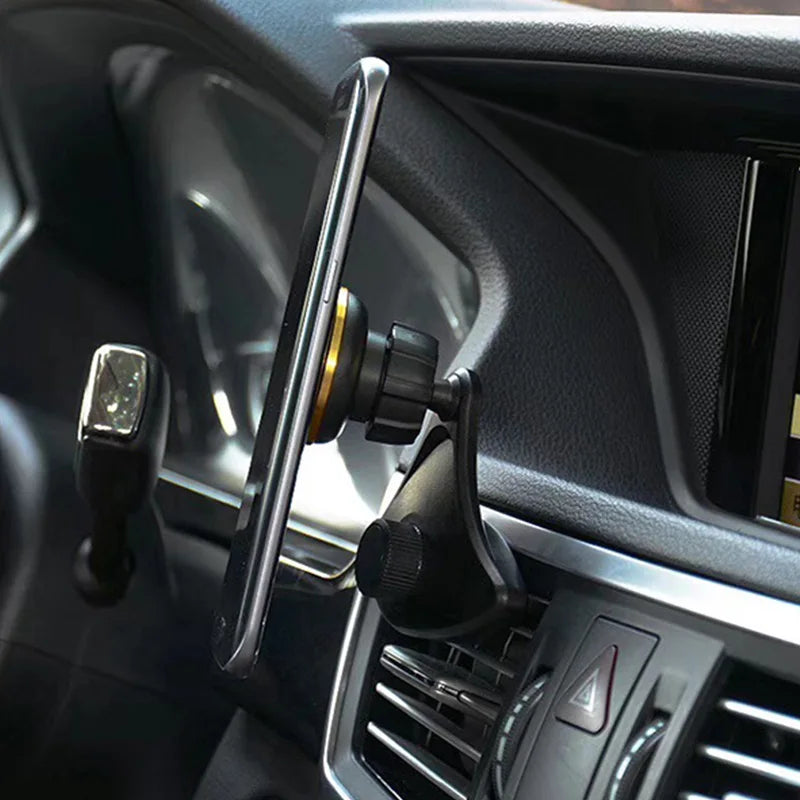 Support de téléphone magnétique pour voiture, fente CD, aimants, supports universels pour iPhone