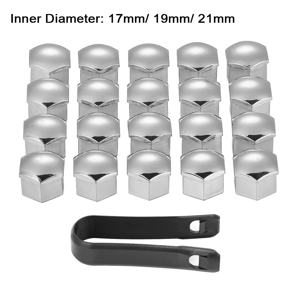 Couvercles universels d'écrou de roue de voiture en plastique, capuchons de 2,2 pour Audi A3, A4, B8, B9, A5, Q3, Q5, Q7, Horizon, A7, accessoires automobiles, 17mm, 20 pièces