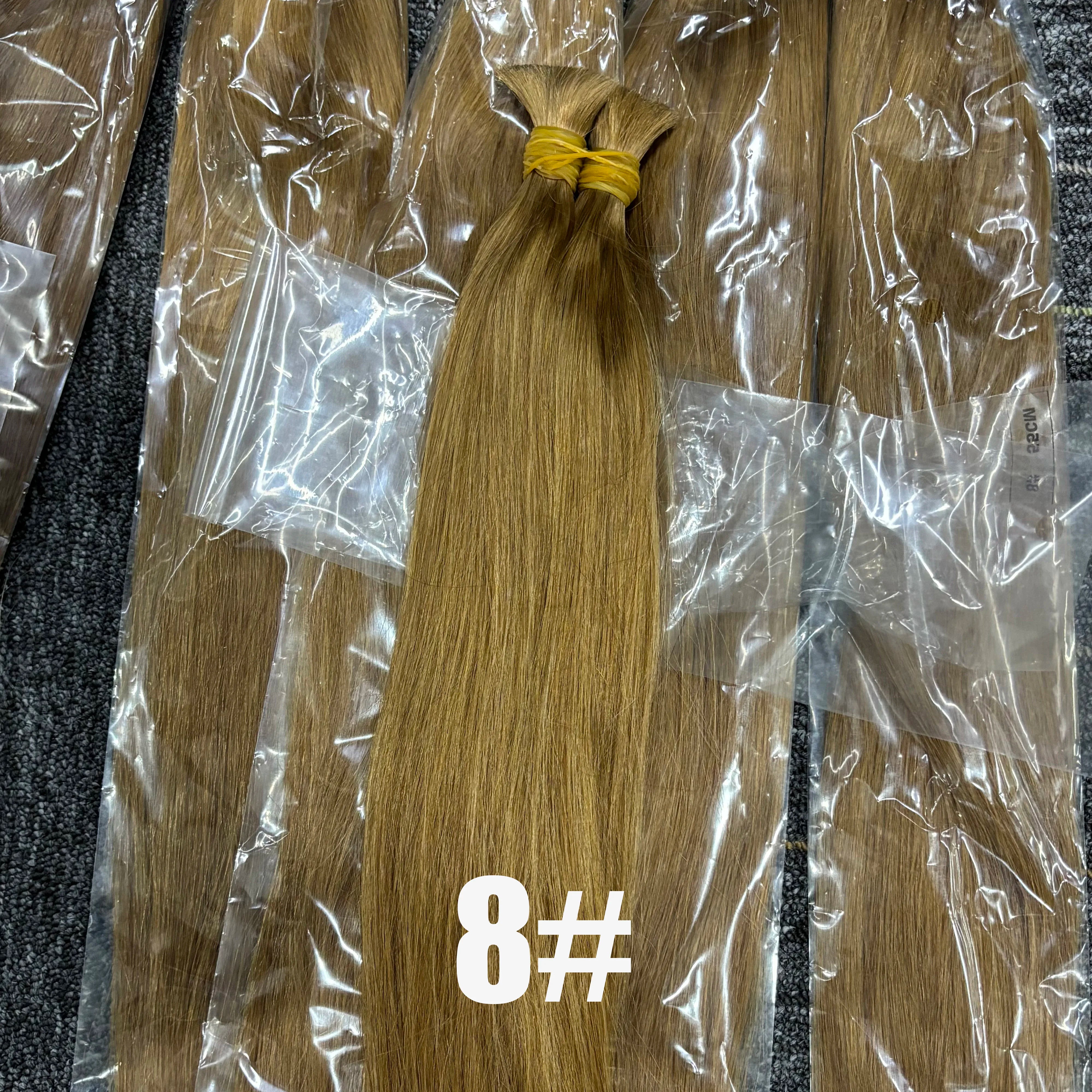 Cabelo Humano Original naturel approprié mourant toutes les couleurs cru vietnamien vierge 100% Extensions de cheveux humains