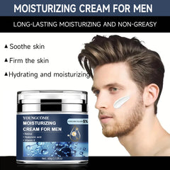 Crème hydratante au collagène pour hommes au rétinol et vitamines, réparation Anti-rides, estompe les ridules, soin du visage à l'acide hyaluronique