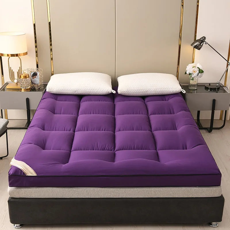 Coussin doux pliable d'été, couette, lit Tatami, matelas épais et doux, en plumes