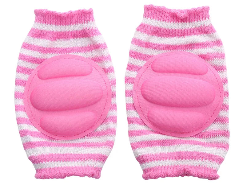Genouillères pour bébé, chauffe-jambes, guêtre de sécurité antidérapante pour filles et garçons, coudière rampante, accessoires de protection pour nourrissons en bas âge