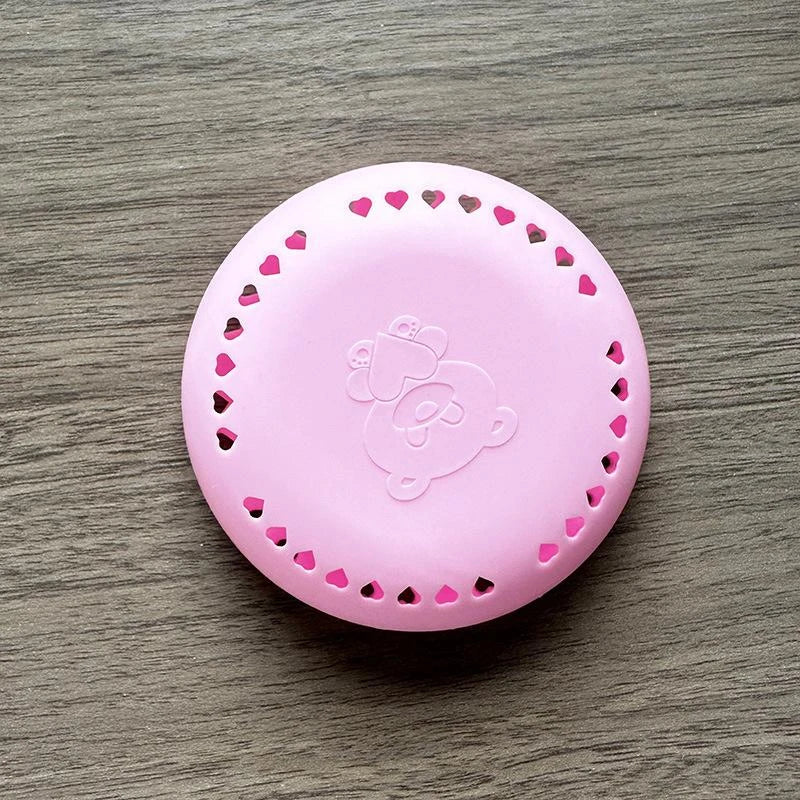 Désodorisant solide, diffuseur de déodorant de toilette, boîte de diffuseur ronde à coller, boîte de désodorisant de placard de maison, bâton n'importe où