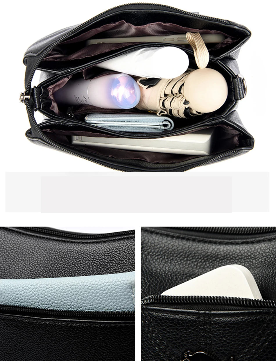 Haute qualité femmes Sac à bandoulière en cuir sacs à Main de luxe femmes sacs concepteur épaule sacs à bandoulière pour femmes Sac A Main 2025