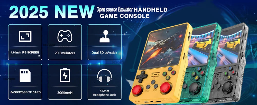 Nouvelle Console de jeu TV 128G intégrée 50000 jeux rétro 50 émulateurs vidéo Consola double manette de jeu sans fil X10 Pro bâton de jeu 4K