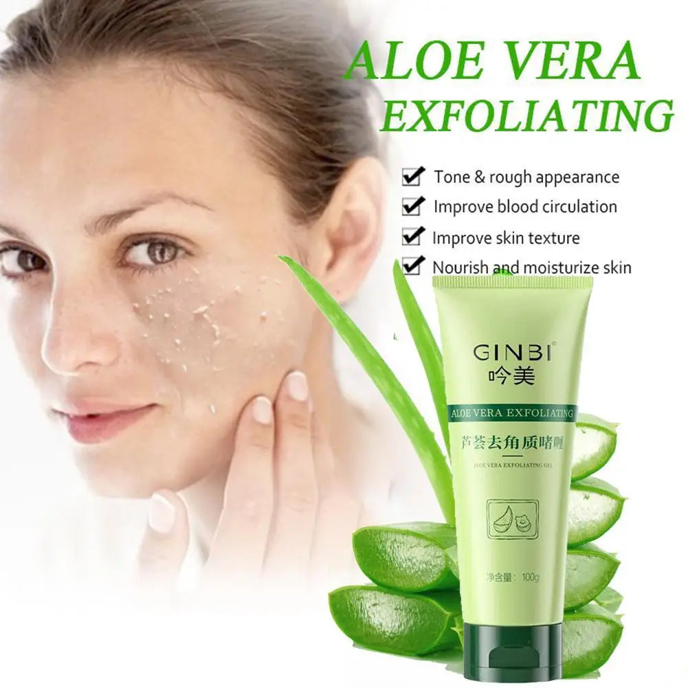 Gel expeatant pour le visage e Vera, gIslande expeatant pour le visage, nettoie, élimine les points noirs, hydrate, rétrécit les pores, soins de la peau, rentabilité, 30g-100g
