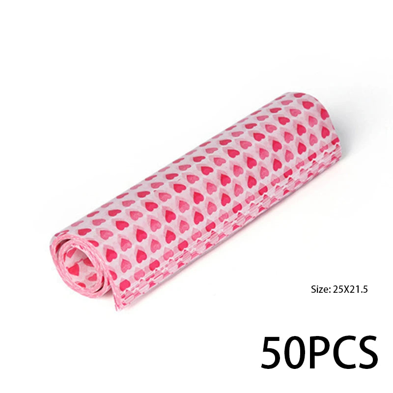 Papier ciré de qualité alimentaire, 50 pièces/lot, papier de graisse, emballages alimentaires, papier d'emballage pour pain, Sandwich, hamburger, frites, papier huilé, outils de cuisson