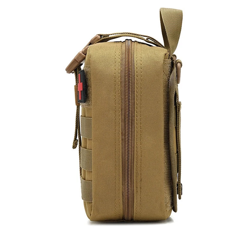 Sac de taille EDC Molle Powder IFAK, trousse médicale d'urgence de survie, trousse de premiers soins en plein air, accessoires de camping et de randonnée, sac de chasse