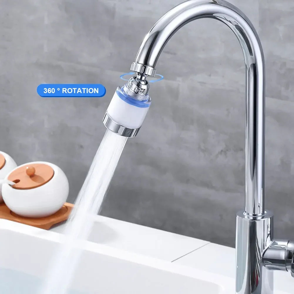 Filtres de robinet rotatifs à 360 degrés, support de barboteur anti-éclaboussures pour la cuisine domestique, salle de bains, purificateur de filtre de nettoyage d'eau