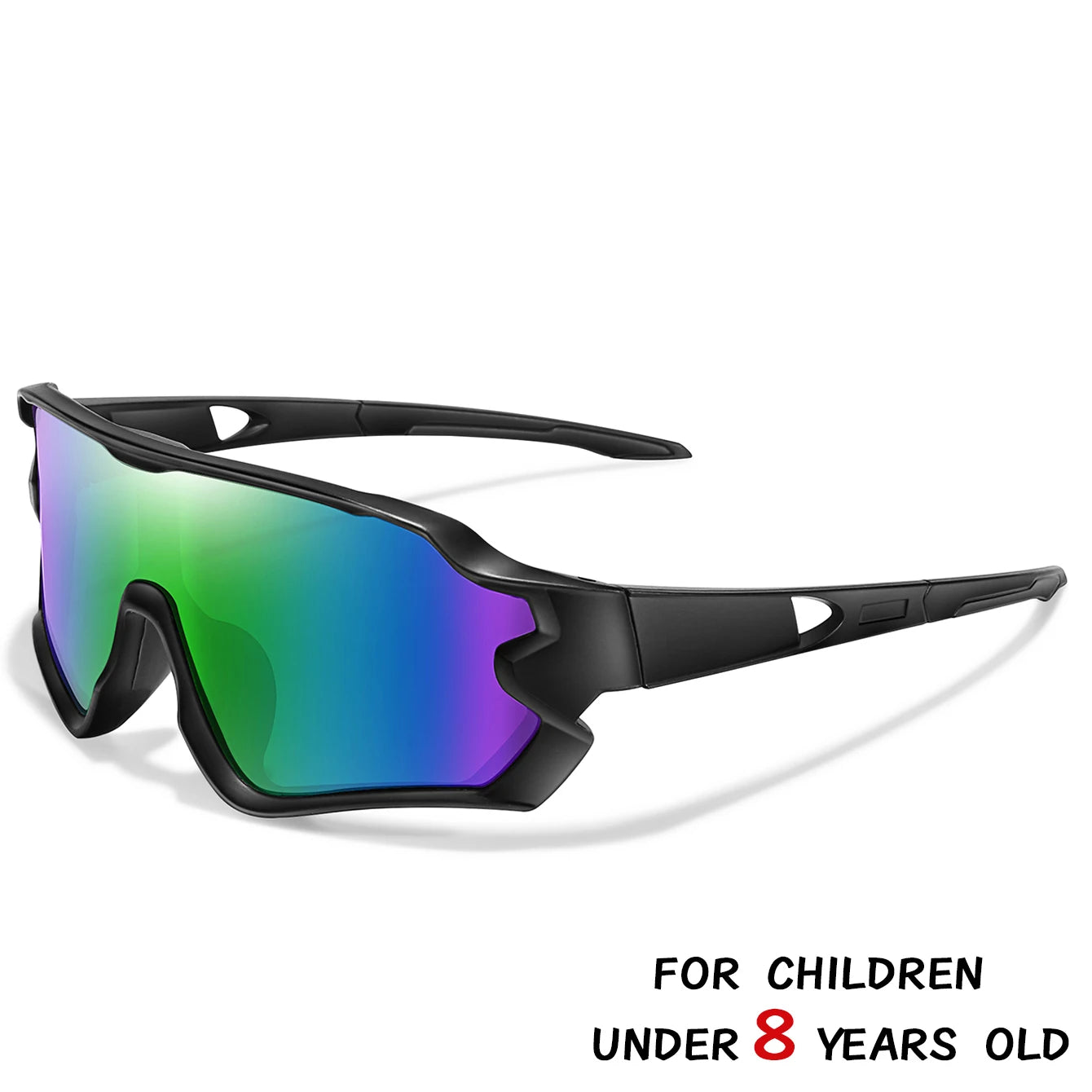 Enfants Sports de plein air 3-8 ans garçons et filles équitation enfants cyclisme lunettes de soleil UV400 Camping lunettes pêche vélo lunettes
