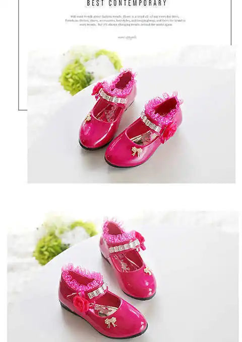 Chaussures en cuir pour filles, chaussures de princesse simples pour enfants, grandes chaussures de performance noires pour étudiants, chaussures en cuir pour bébés, nouvelle collection 2024