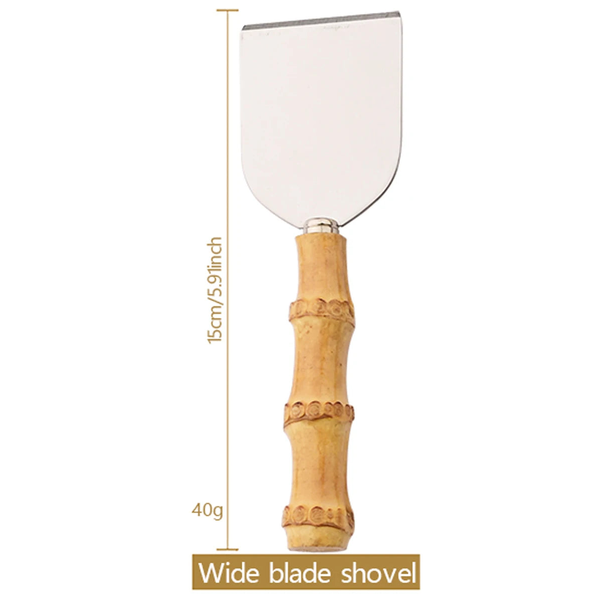Ensemble de couteaux à fromage en bambou, couverts à fromage, trancheur de fromage en acier inoxydable, Mini couteau couteau à beurre, spatule fourchette outils de cuisine